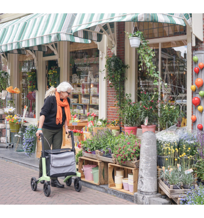 Déambulateur 4 roues ultra-léger en carbone Rollz Air