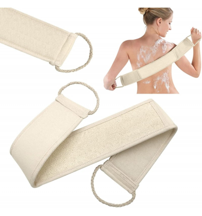 Sangle lave-dos en bambou 3 en 1