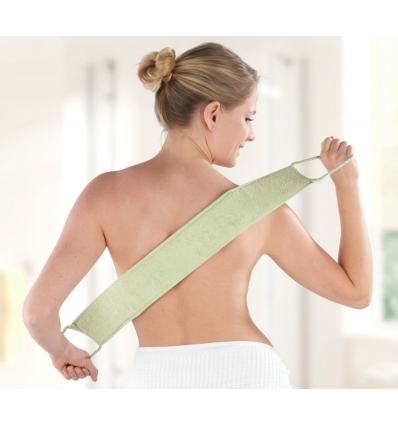 Sangle lave-dos en bambou 3 en 1