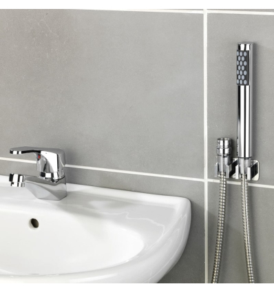 Douchette de lavabo adaptable à fermeture rapide