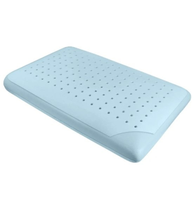 Oreiller à mémoire de forme avec gel rafraîchissant infusé Climaconfort Ice