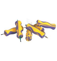 Lot de 12 manches ergonomiques pour couverts, crayons et pinceaux Abiligrips