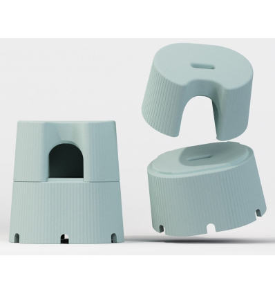 Marche pied et tabouret de bain Dorica By Acre