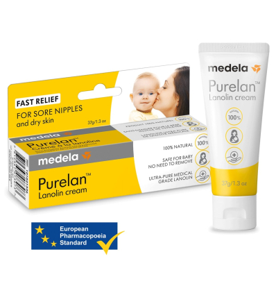 Crème pour mamelons à la lanoline Purelan Medela