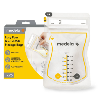Sachets de conservation du lait maternel Easy Pour Medela