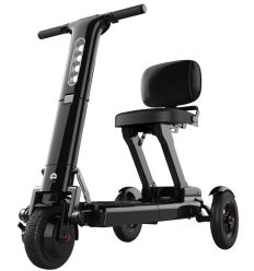 Scooter 3 roues électrique pliable handicapé Relync R1 noir