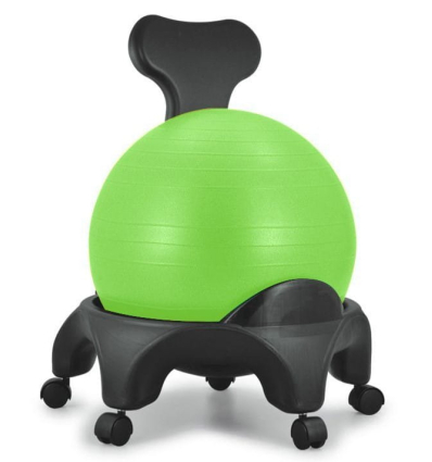 Chaise ballon ergonomique pour le dos Tonic Chair Originale vert