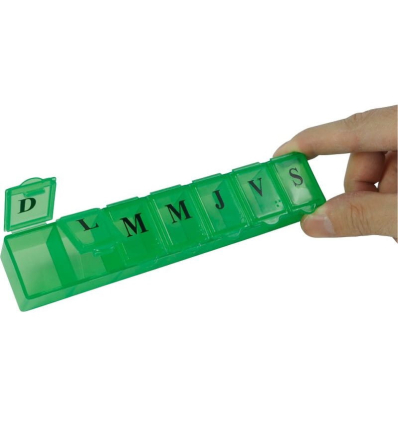 Pilulier semainier hebdomadaire pour médicament Eco