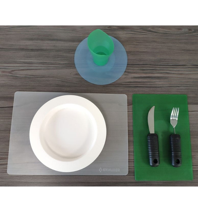 Set de table rectangulaire antidérapant Ergo