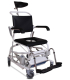 Fauteuil de douche et WC électrique ErgoTip assise standard