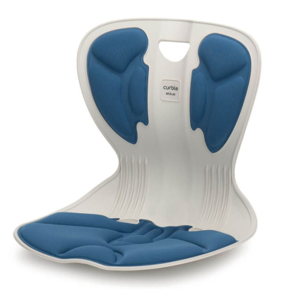 Assise ergonomique d'aide à la posture Curble Chair Ablue bleu comfy