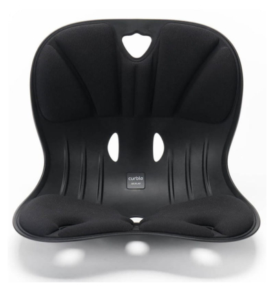 Assise ergonomique d'aide à la posture Curble Chair Ablue noir wider