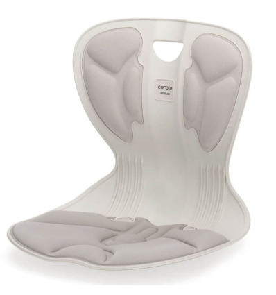 Assise ergonomique d'aide à la posture Curble Chair Ablue gris comfy