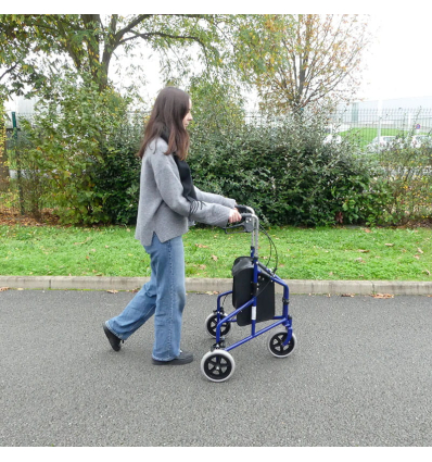 Déambulateur 3 roues ultra léger et pliable Delta