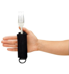 Poignée porte couverts ergonomique