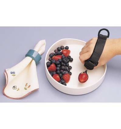 Poignée porte couverts ergonomique