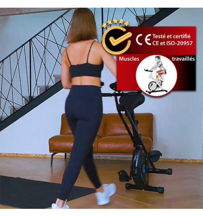 Vélo d'appartement pliant pour la rééducation Striale SV-317 Care Fitness