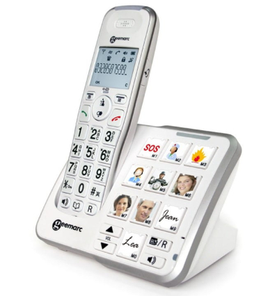 Téléphone sans fil à grosses touches Geemarc Amplidect 295 photo