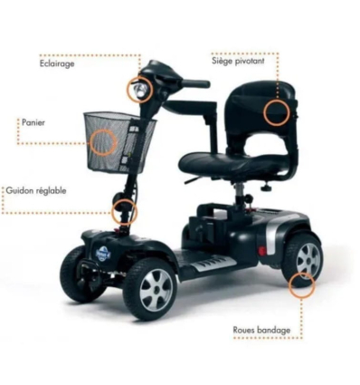 Scooter électrique 4 roues pour handicapé d'occasion Venus 4 Sport