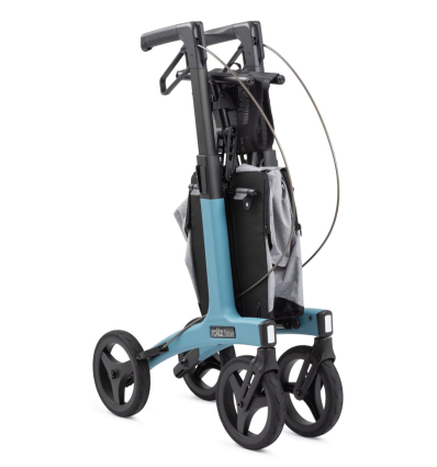 Déambulateur 4 roues léger et pliable avec pneus souples Rollz Flow