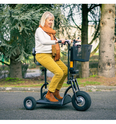 Scooter 3 roues électrique PMR pliable Happy Scoot