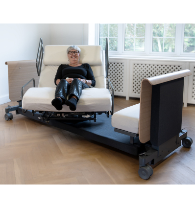 Location lit médicalisé électrique rotatif et releveur Rotobed Free