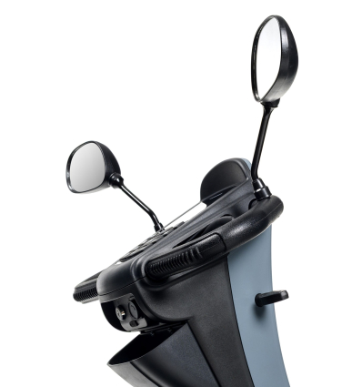 2 rétroviseurs du scooter 4 roues électrique handicapé PMR Kuarz Vermeiren