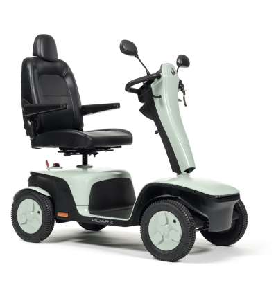 Scooter 4 roues électrique handicapé PMR Kuarz Vermeiren green vert clair