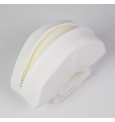 Coussin de décharge talonnière anti escarre semi-cylindrique