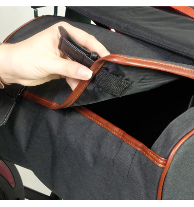 Déambulateur 4 roues léger et pliable avec siège Neo Fold avec sac