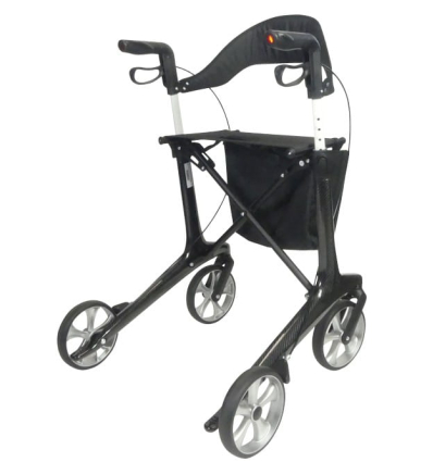 Déambulateur 4 roues léger et pliable avec siège Carbone Neo Smart