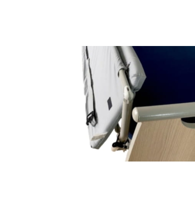 Paire de protections universelles pliables pour barrières de lit médicalisé