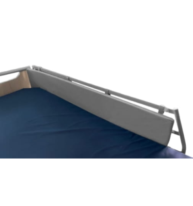 Paire de protections universelles pliables pour barrières de lit médicalisé
