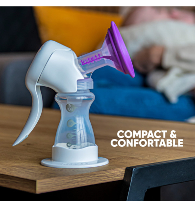 Poignée ergonomique Kolor Clip pour tire-lait manuel Kitett