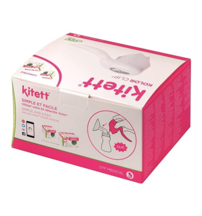 Poignée ergonomique Kolor Clip pour tire-lait manuel Kitett