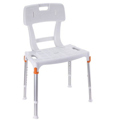 Chaise de douche médicale avec poignées Capri