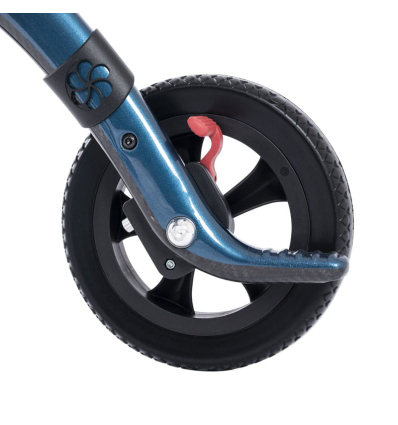 Roue du déambulateur extérieur 4 roues pliable avec siège Carbone Saljol