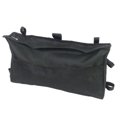 Sac universel pour fauteuil roulant et cadre de marche noir