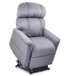 Fauteuil releveur 1 moteur électrique relax Confort Grande Taille velours taupe