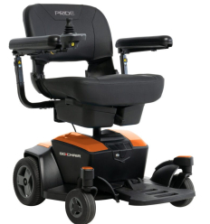Fauteuil roulant électrique léger et démontable Go Chair Pride orange