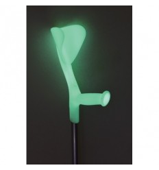 Canne anglaise fluorescente Fun (la paire)