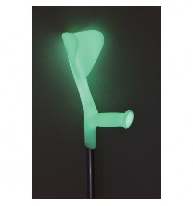 Canne anglaise fluorescente Fun (la paire)