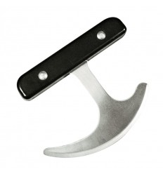 Couteau ergonomique handicap à lame basculante