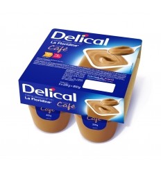 Pack de 4 crèmes desserts La Floridine Delical café