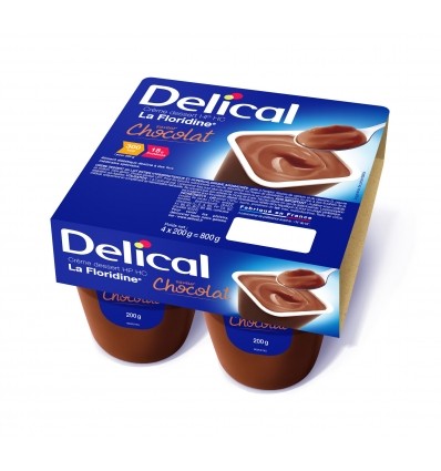Pack de 4 crèmes desserts La Floridine Delical chocolat