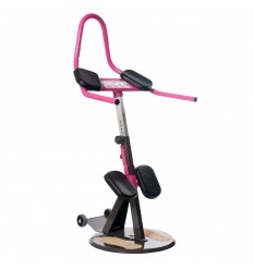 Guidon de transfert pivotant avec sangle Giro rose