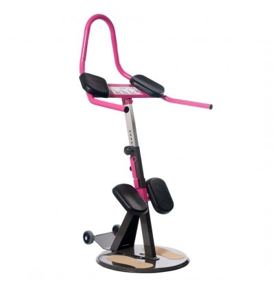 Guidon de transfert pivotant avec sangle Giro rose