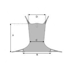 Sangle Hamac pour soulève malade et verticalisateur