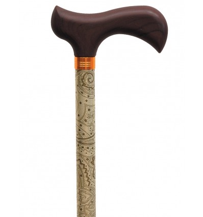 Canne de marche réglable Derby Fashion cashmere pastel herdegen