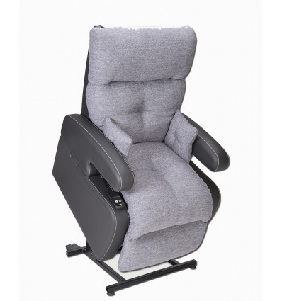 Fauteuil releveur Cocoon 2 moteurs - design 2ème génération gris chiné